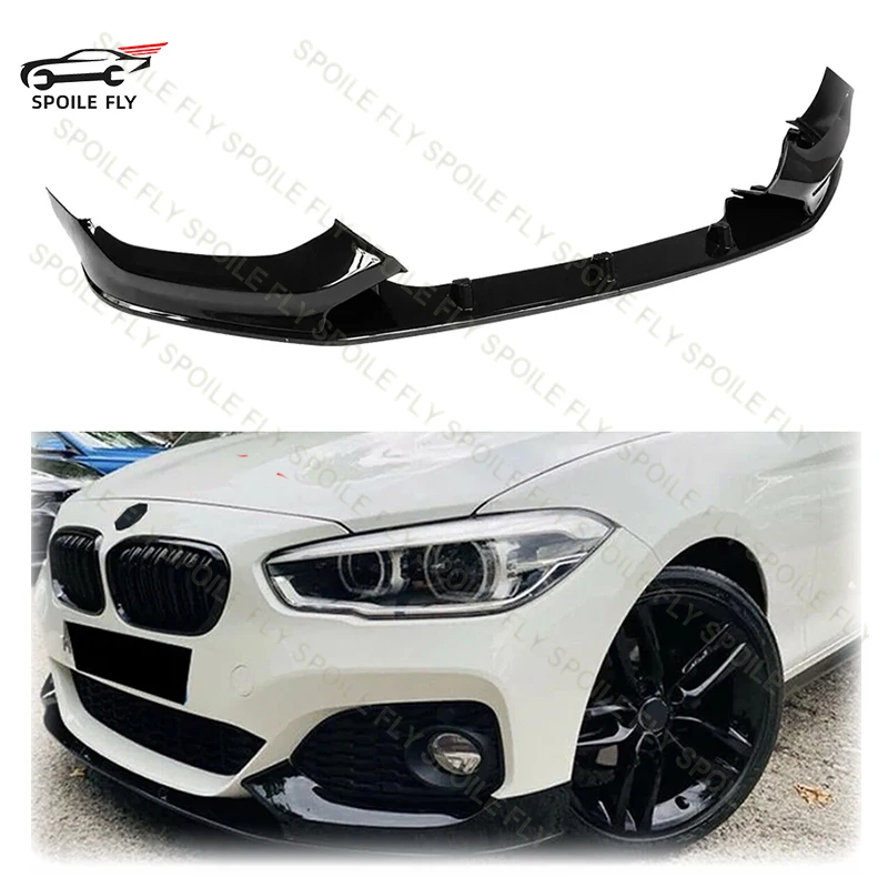 4 SZTUK do BMW F20 F21 118i 120d 120i M135i M140i LCI M Sport Przedni zderzak Spoiler wargowy Dyfuzor Osłona rozdzielacza 2015 do 2019