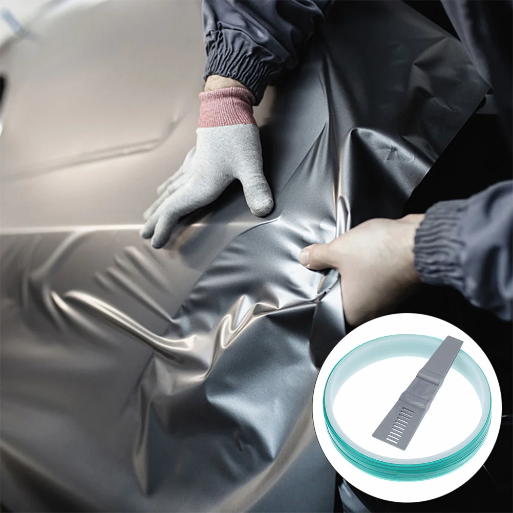 

2Set Car Detailing Tape Flexible Curve Conforming Wrap Tape for Graphic Decals Scratch Protection Finish Line Application Tool