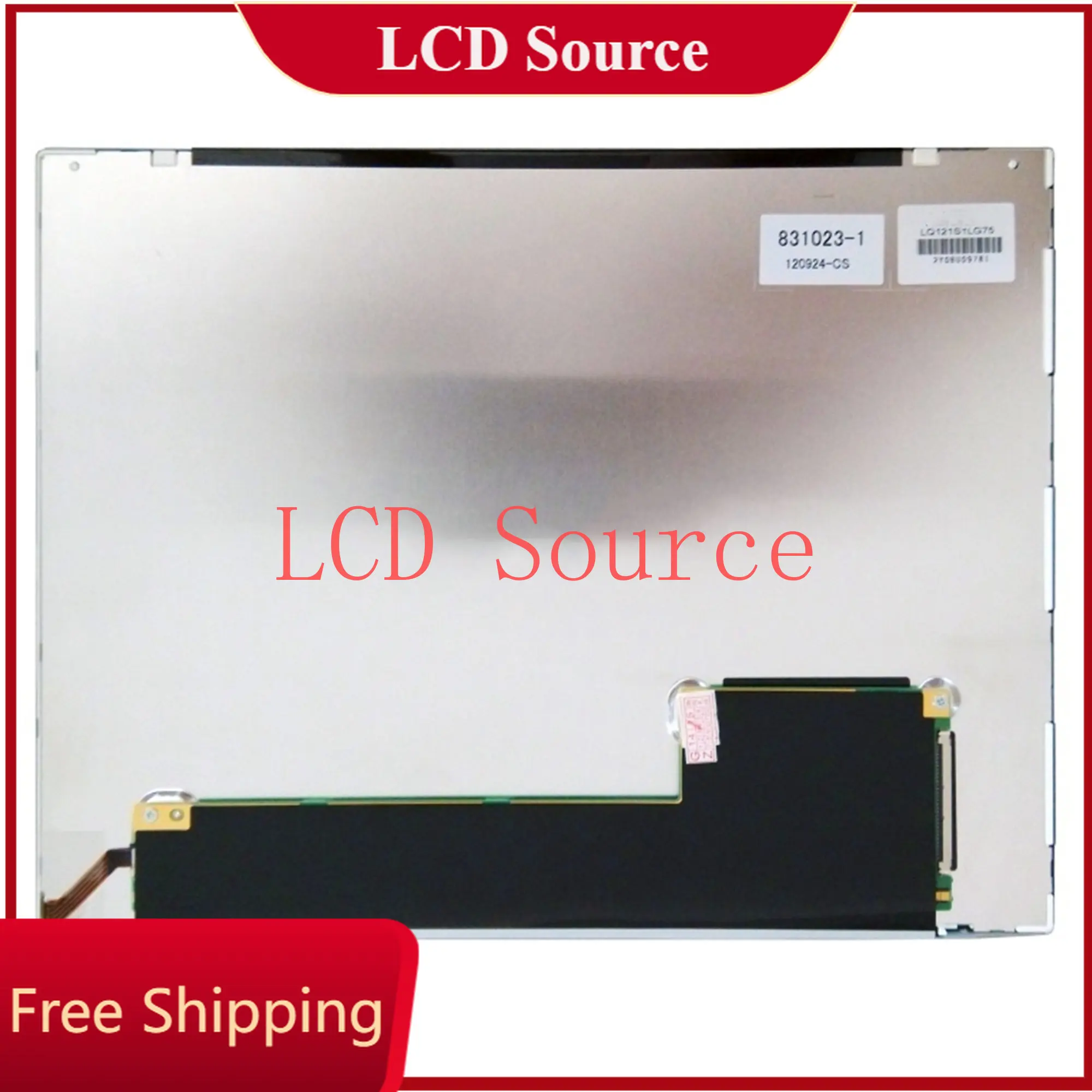 

LQ121S1LG75 12.1inch Monitor 800*60 Applicable Replaced Tft Controller Board Industrial Display Original Lcd Module Screen