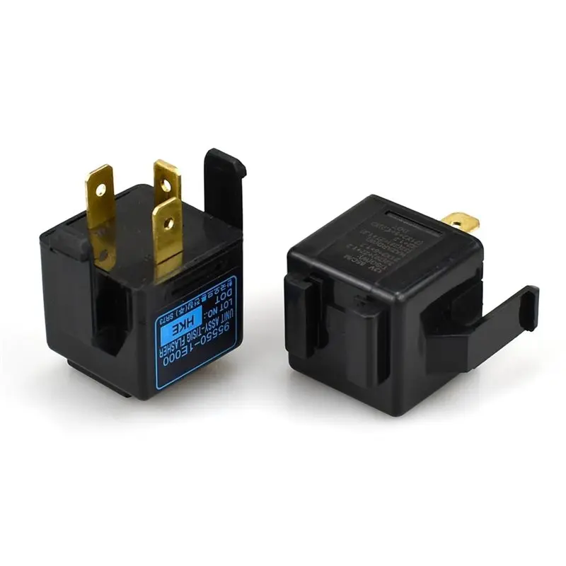 Relé intermitente de señal de giro de 3 pines, 2 uds., 95550-1E000, de alta calidad, para vehículos Kia, compatible con varios a