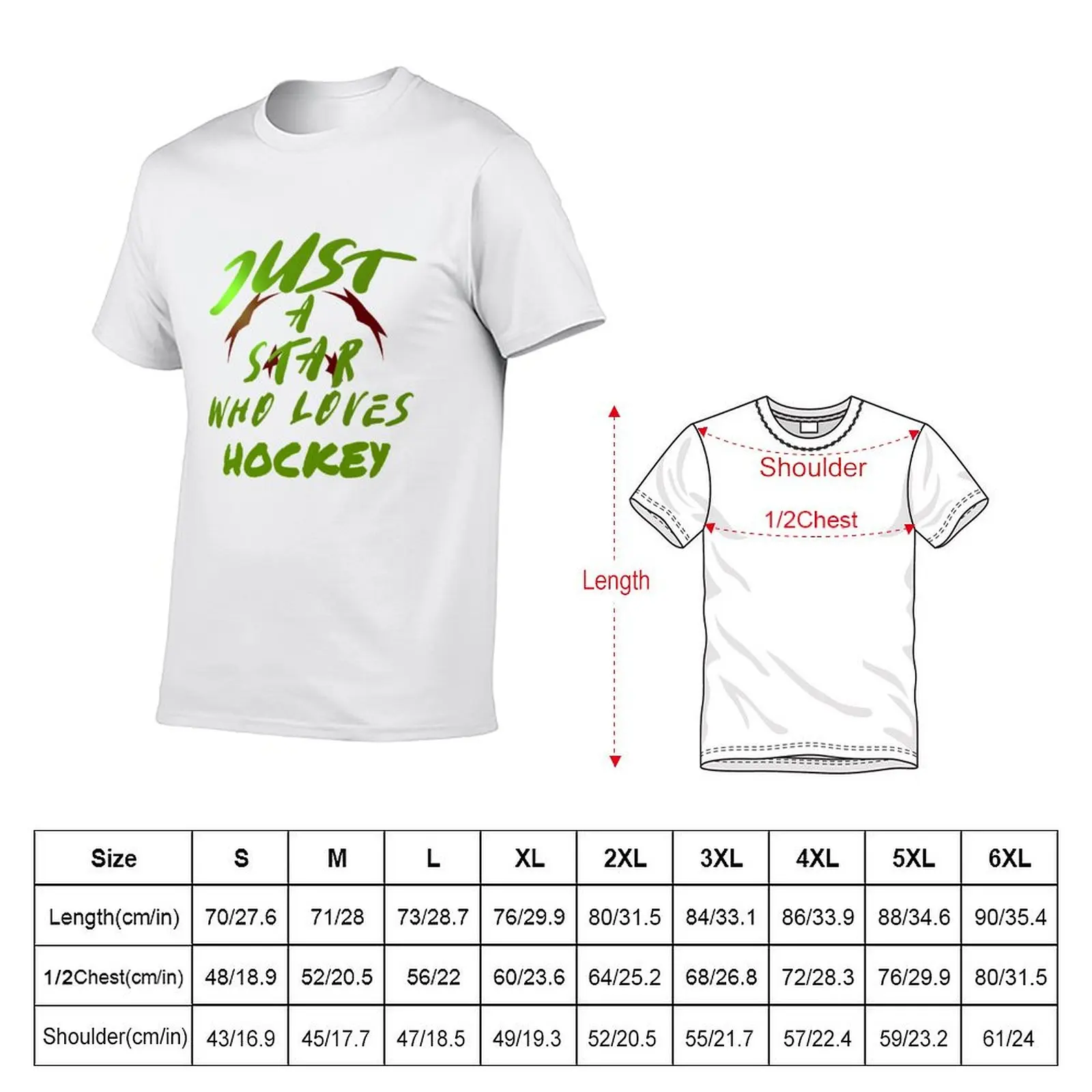 Girls Field Hockey-Funny T-Shirt Work Wear Short Sleeve T-Shirt