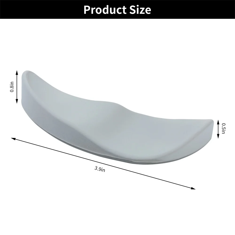 Carpal Tunnel Syndrome Lightweight Ergonomic Gliding Palm Rest Sliding Wrist Pad Soft Cooling Material Moves with Your Mouse