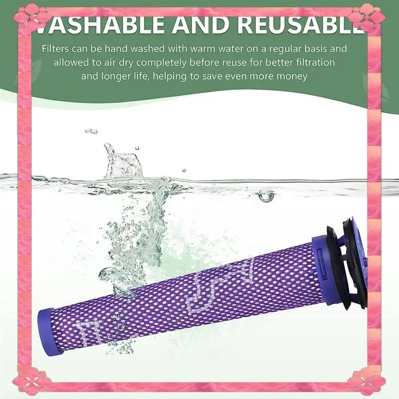 

24-Hour Delivery 3 Pre & Post Filter Vacuum Filter Replacement Kit For Dyson V7, V8 Parts Accessories 965661-01 & 967478-01