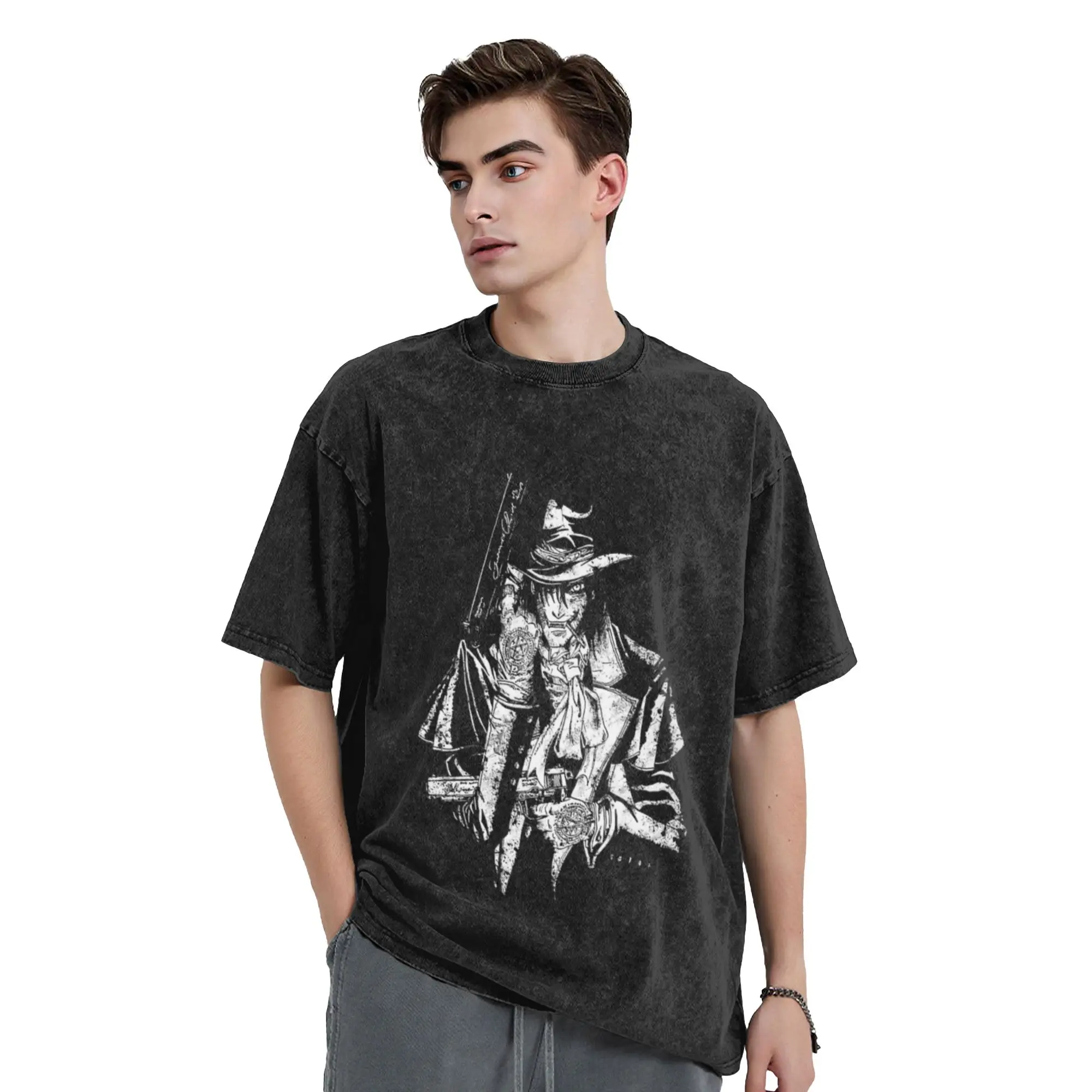 Hell Sing Classic Comfort A T-Shirt Oversized Short Sleeve Men's Women's Cotton Tees Tops