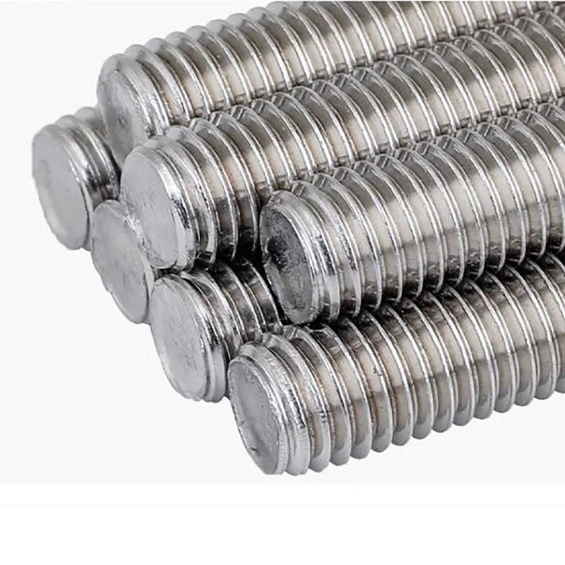 M2 M2.5 M3 M4 M5 M6 M8 M10 M12 M14 M16 M18 M20 M22 M24 M27 M30 M33 M36 M39 M42 M45 Stainless Steel Threaded Bar Rod Studding