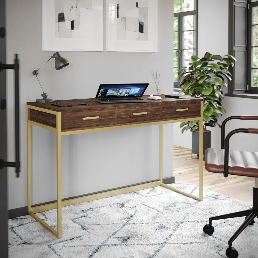 Martha Stewart Ollie Home Office Bureau Met 3 Lades