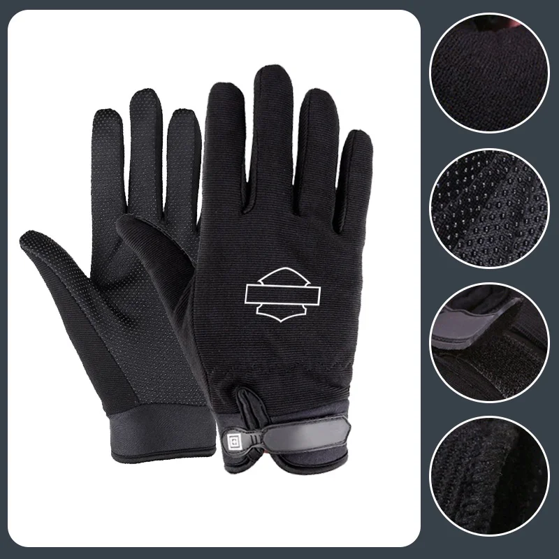 

Unisex Cycling Gloves For Harley Davidson Electra Glide Ultra Classic 1250 1250S Anti-slip Wear-resistant Outdoor Climbing Glove
