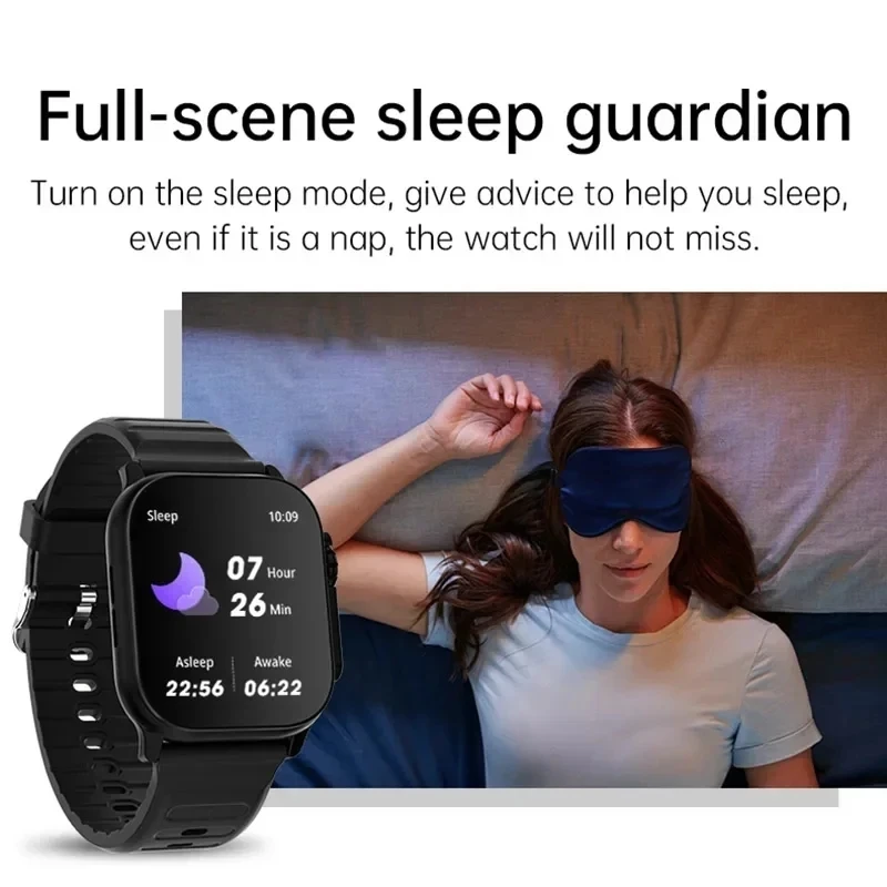 2024 Watch Ultra 2 Smart Watch Men 49mm Series 8 2.3"AMOLED Screen NFC Compass Waterproof For Apple Watch IWO Ultra 8 Smartwatch 5
