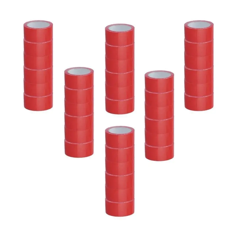 

36 Pack Red Packing Tape 2 Inch x 55 Yards, 2 Mil Thick, Heavy Duty Colored Moving and Packaging Tape for Carton Sealing