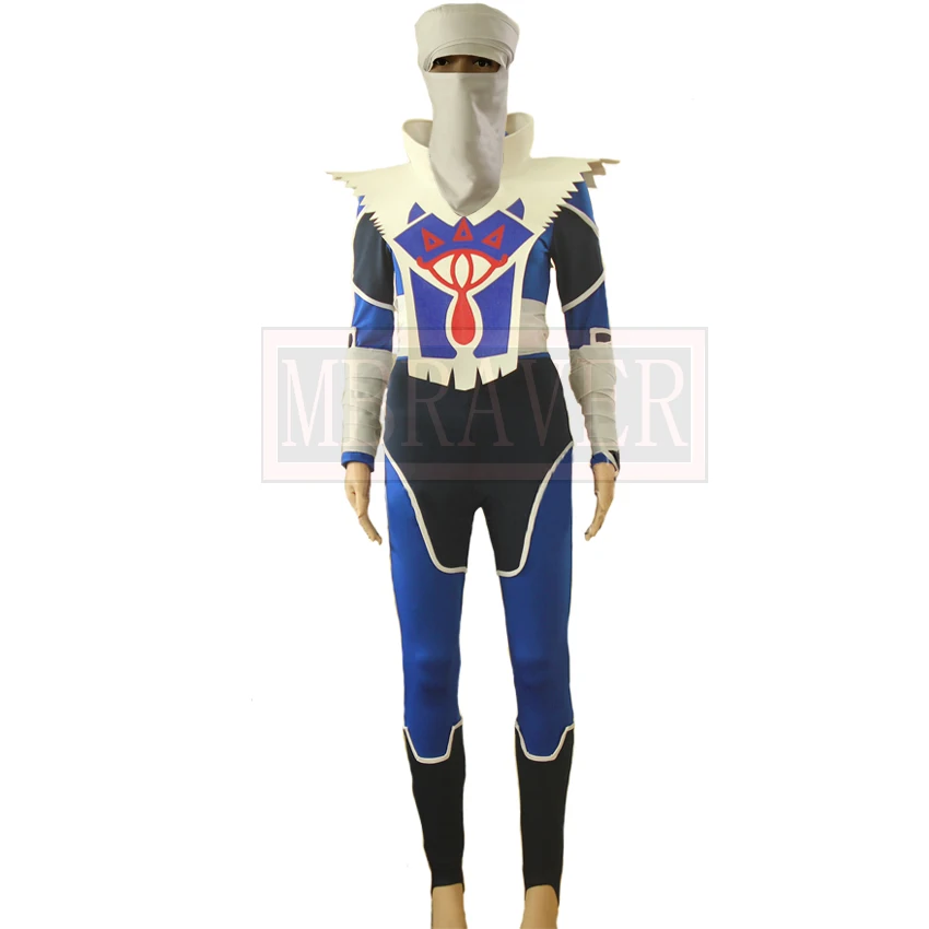 

Zelda Ocarina of Time Sheik Cosplay Costume Halloween Christmas Party Custom Made Any Size