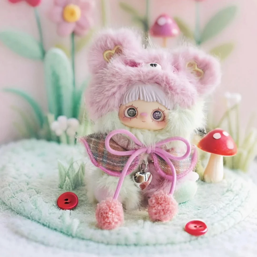 Genuine Maymei Tiny Bears Cookie Series Blind Box Kawaii Vinyl Face Keychain Mystery Box Anime Figure Decor Collection Kid Gifts