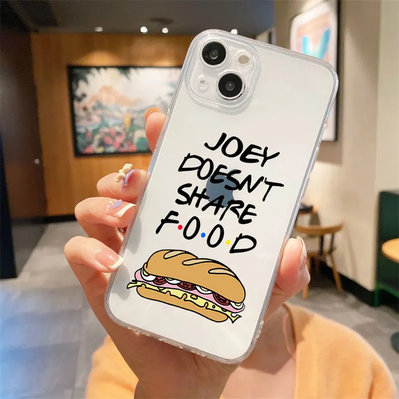 Central Perk Coffee Friends Phone Case for iPhone 14 13 12 11 Pro Max X XSMax XR for iPhone 7 8 Plus Cover TV Show Silicone Case