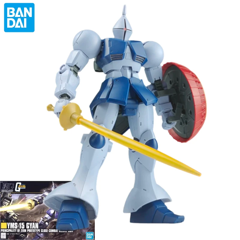 

Bandai HGUC Gyan Gundam мобильный костюм, периферийная коллекция, фигурка, украшение, подвижная игрушка-робот, подарок на день рождения