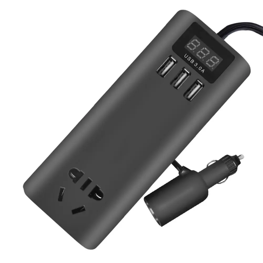 Travel Convenience Car Inverter Built In Safety Protection Inverter Portable Power Supply Fast Charging Capability