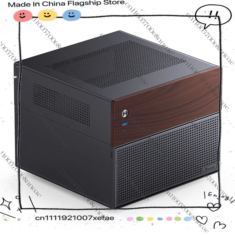 N3 N4 N5 NAS Mini Aluminum Case ITX main board Multimedia Server Network Storage Hot-swappable 8-bit