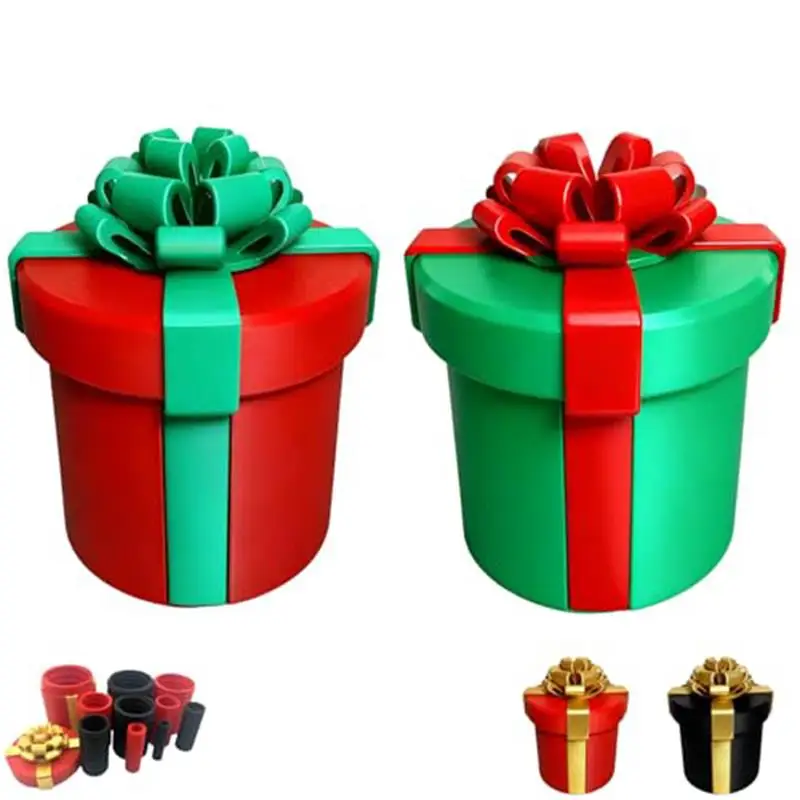 Weihnachten kreative Streich Geschenkboxen Weihnachten Nesting Geschenkboxen nervige Weihnachtsgeschenkbox Spaß & kreatives Geschenk für Freunde – Detail 4