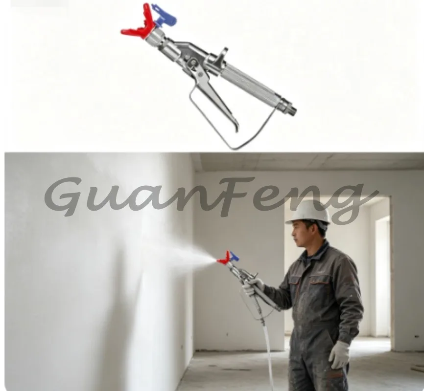 Heavy‑Duty Airless Sprayer Spray, Putty & Powder Paint Spraying Roller Replacement Accessory for Wall Coating Work