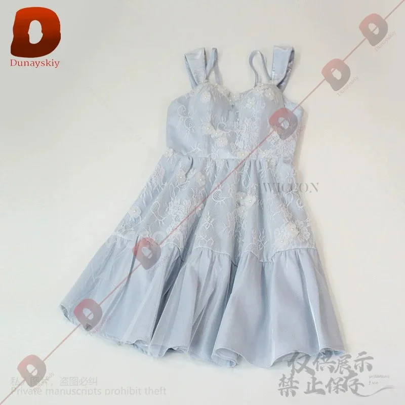 

COSda@Anime Game Love And Deepspace Cosplay Heroines Beautiful Costume New Uniform Midnight Bloom Blue Dress Kawaii Lolita Dres