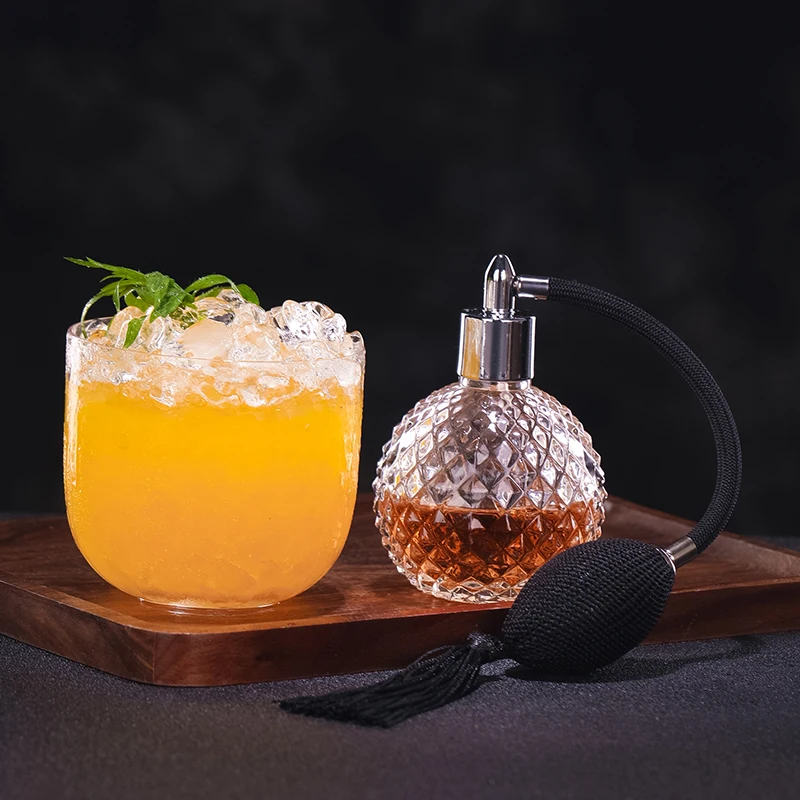 

Crystal Vintage Style Perfume Bottle Gold Long Spray Tassels Atomizer Pump Refillable Glass Bottles Makeup Tool