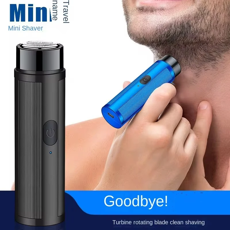 JLL028 NEW Portable Mini Shaver Portable Electric Razor for Men Auxiliary Spare Shaver for Touch up Pocket Size Razors Rechargea