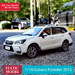 Diecast model 1:18 scale new 2015 Subaru Forester off-road vehicle alloy collection display gift to a friend