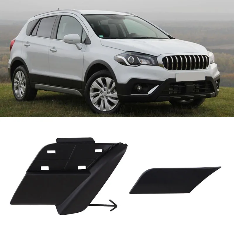 Akcesoria samochodowe Osłona haka holowniczego przedniego zderzaka do Suzuki SX4 S-cross Cross Facelift 2016 2017 2018 2019 2020