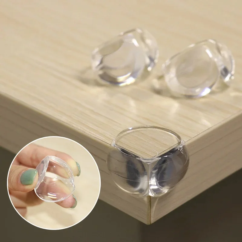 10-60Pcs Child Baby Safety Silicone Protector Table Corner Edge Protection Cover Children Anticollision Edge & Corner Guards