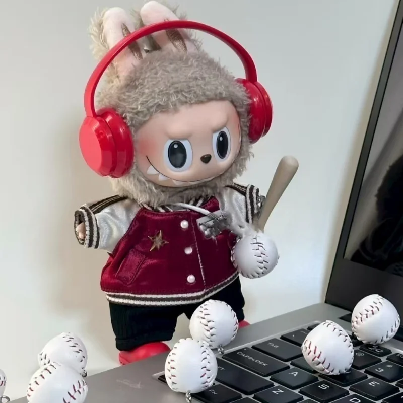 쿠로미 라부부 인형 의류 세트 15 17cm 옷 신발 인형 DIY 트레이닝 앉기 파티 게임 장난감 선물 의류 액세서리