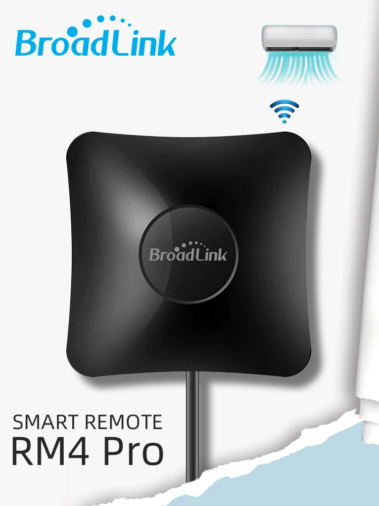 BroadLink RM4 Pro Universal IR Remote Control Controller RF Switch Wifi Smart Home Assistant Works Alexa Google Home Domotica