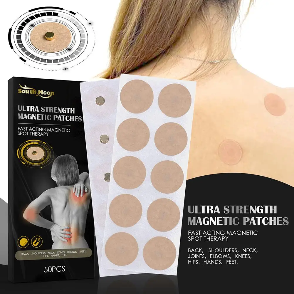 10pcs/Box Magnetic Acupoint Patches Magnet Acupuncture Therapy Plaster Care