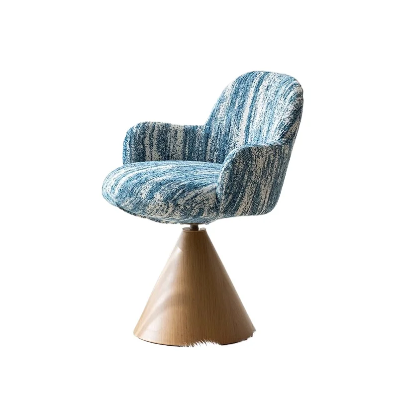 

Medieval dressing stool rotatable single chair bedroom light luxury high-end makeup stool