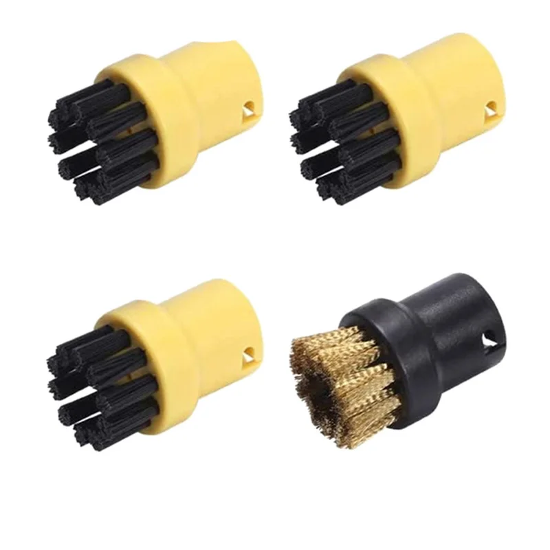 Spazzola per la pulizia a vapore per Karcher SC1 SC2 SC3 SC4 SC5 SC7 CTK10 accessori testa dell'ugello per irrigatore rotonda di ricambio
