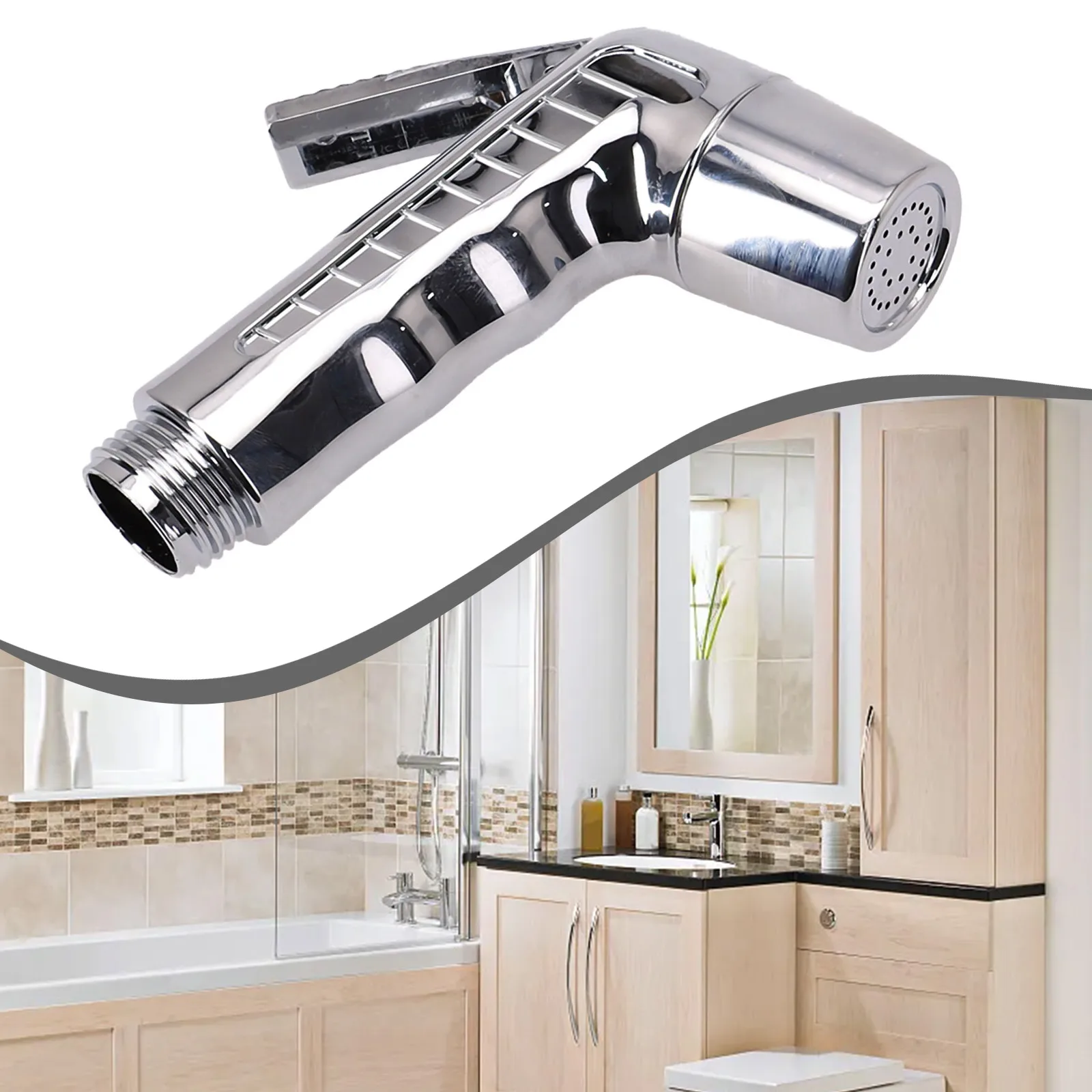 Hand Held Bathroom Toilet Bidet Spray Shower Head Water Nozzle Sprayer Body Butt Clean Tool For Muslim Sanitary Shattaf Shower