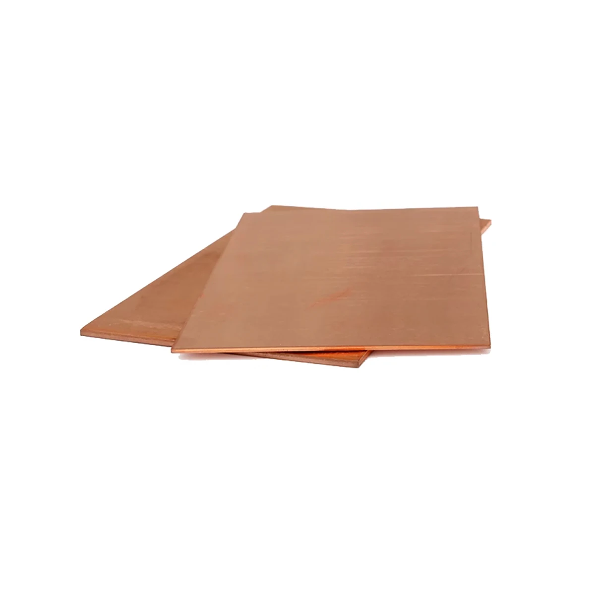 T2 Purple Copper Plate Pure Copper Conductive Heat Dissipation Drawing Surface Red Copper Plate Metal Processing Thickness 0.3/0