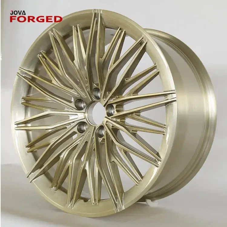 Brushed Frozen Glod Car Wheels 5/112 Custom Alloy Wheels R20 For Grand Cherokee 2020 R20