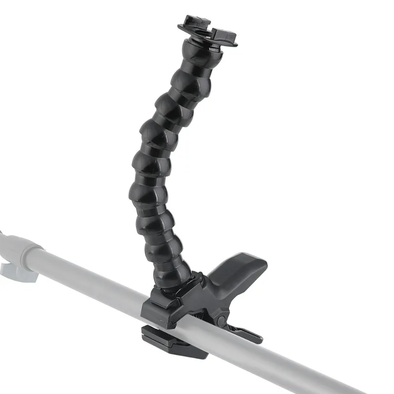 Suitable For Sports Camera, Flexible Snake Arm Crab Clamp Bracket, Adjustable Clamp Mount For Camera Shooting