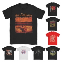 Alice in Chains Band Dirt T-Shirts Men Heavy Metal Music Awesome Pure Cotton Tees Round Neck Short Sleeve T Shirts Summer merch