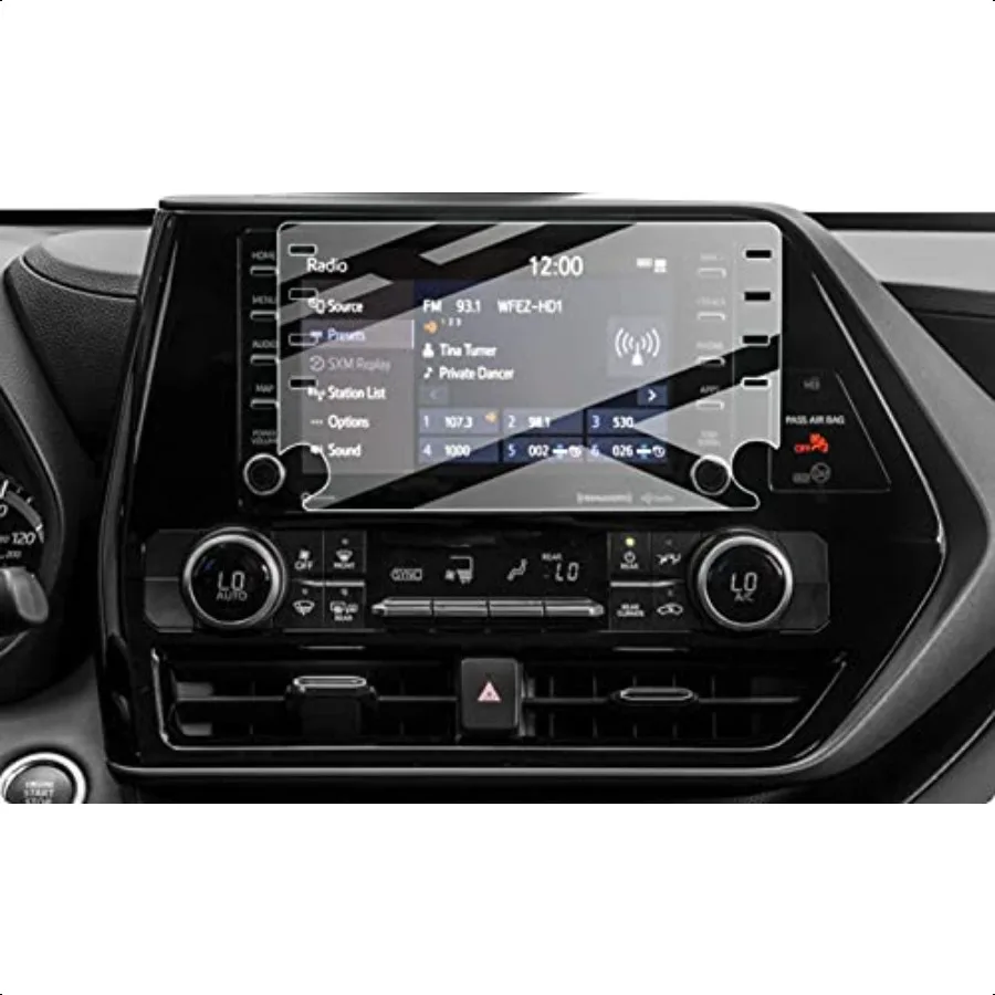 

Screen Protector Compatible With 20202022 HighlanderAntiExplosion Scratch HD Clear SSSKY Premium Navigation Accories