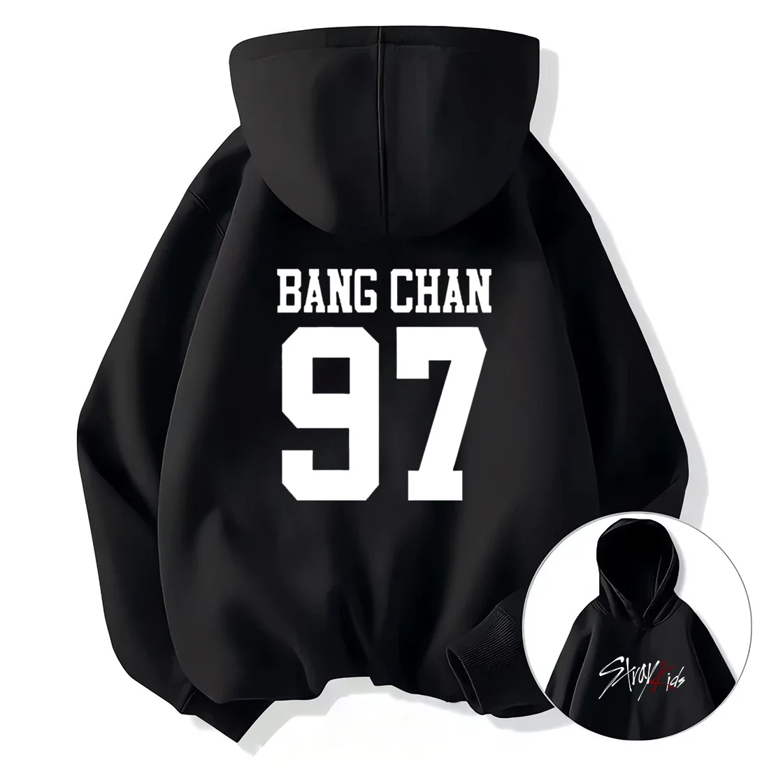Retro Printed Hoodies Hip-hop Style Casual Wear Long-sleeved Wool Sweatshirts and Unisex Sweatshirts