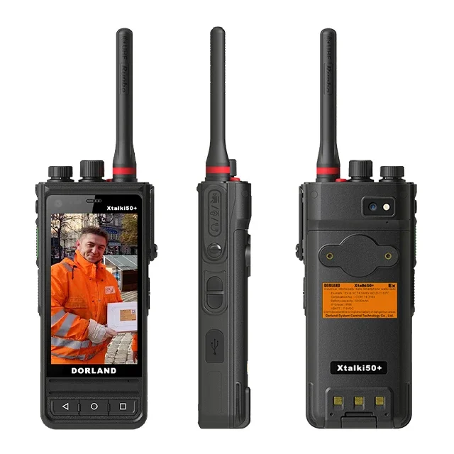 Dorland Xtalki50+ DMR digital trunked communication with network supports explosion proof walkie talkies