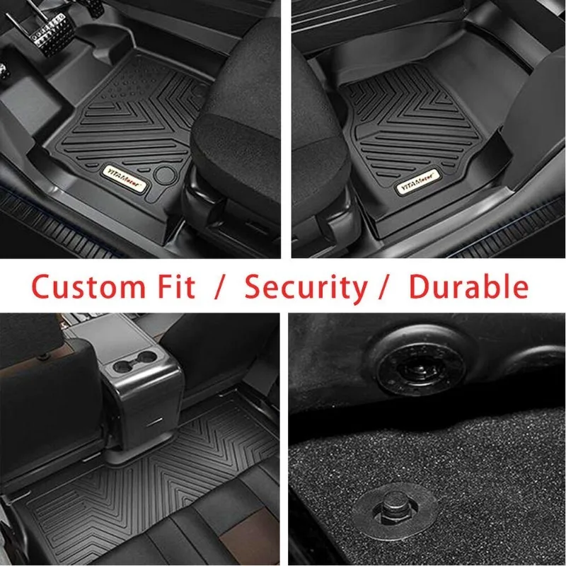 3D Mold Front & Rear Floor Mats For 2020-2023 Ford Escape All Weather Car Liners United States