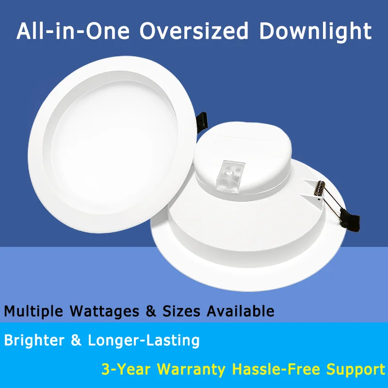 New Design Aluminum LED Downlight 4W-8W Motion Sensor Recessed Ceiling Light for Corridor Stairwell 3000K-5000K Indoor