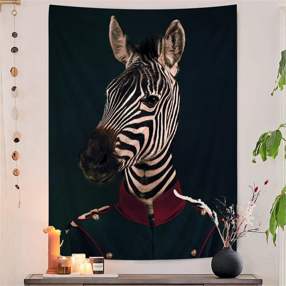 

Animal World Colorful Tapestry Wall Hanging Home Decoration Hippie Bohemian Decoration Divination Wall Art Decor