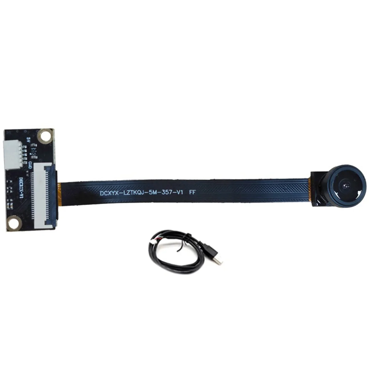 

Daily OV5640 5 Million Video Camera Module Notebook USB Drive-Free Module for DIY Electronic Component,160 Degrees Fixed-Focus