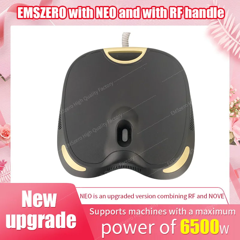 EMSZERO with  and with RF handle  Supports machines with a maximum power of 6000W