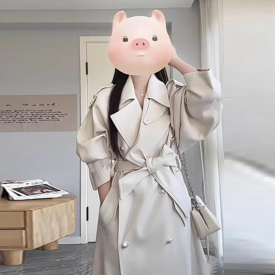 

Укороченный плащ, женская абрикосовая толстая верхняя одежда, хлопковая короткая верхняя одежда, ветрозащитная цветная элегантная одежда с карманами на пуговицах