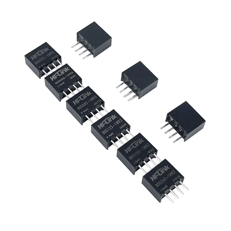 Hi-Link 10 Uds Mini B0505S-1WR3 Electrónica Inteligente B1212S-1WR3 B1205S-1WR3 B1224S-1W DC convertidor módulo de potencia UL CE B0505S-1W