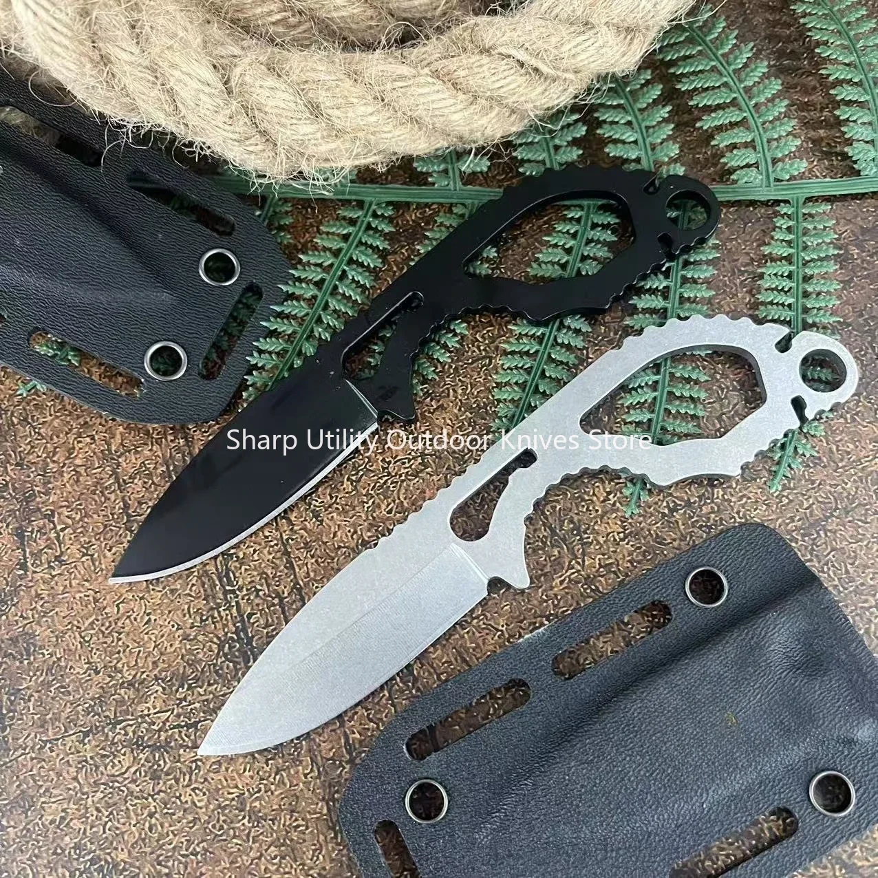 All Steel Multifunctional BM 101 Follow-Up Fixed Knife Portable Outdoor Field Adventure Camp Fishing Wilderness Exploration Tool