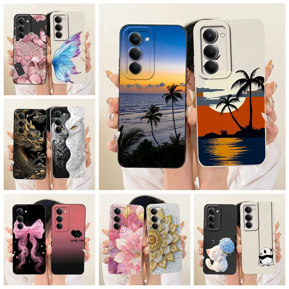 ل Xiaomi Redmi 15 4G حالة Redmi15 5G الفاخرة شعبية الحلوى رسمت غطاء 6.9 ''الناعمة حافظة هاتف من البولي يوريثان ل Xiaomi Redmi 15 5G قذيفة