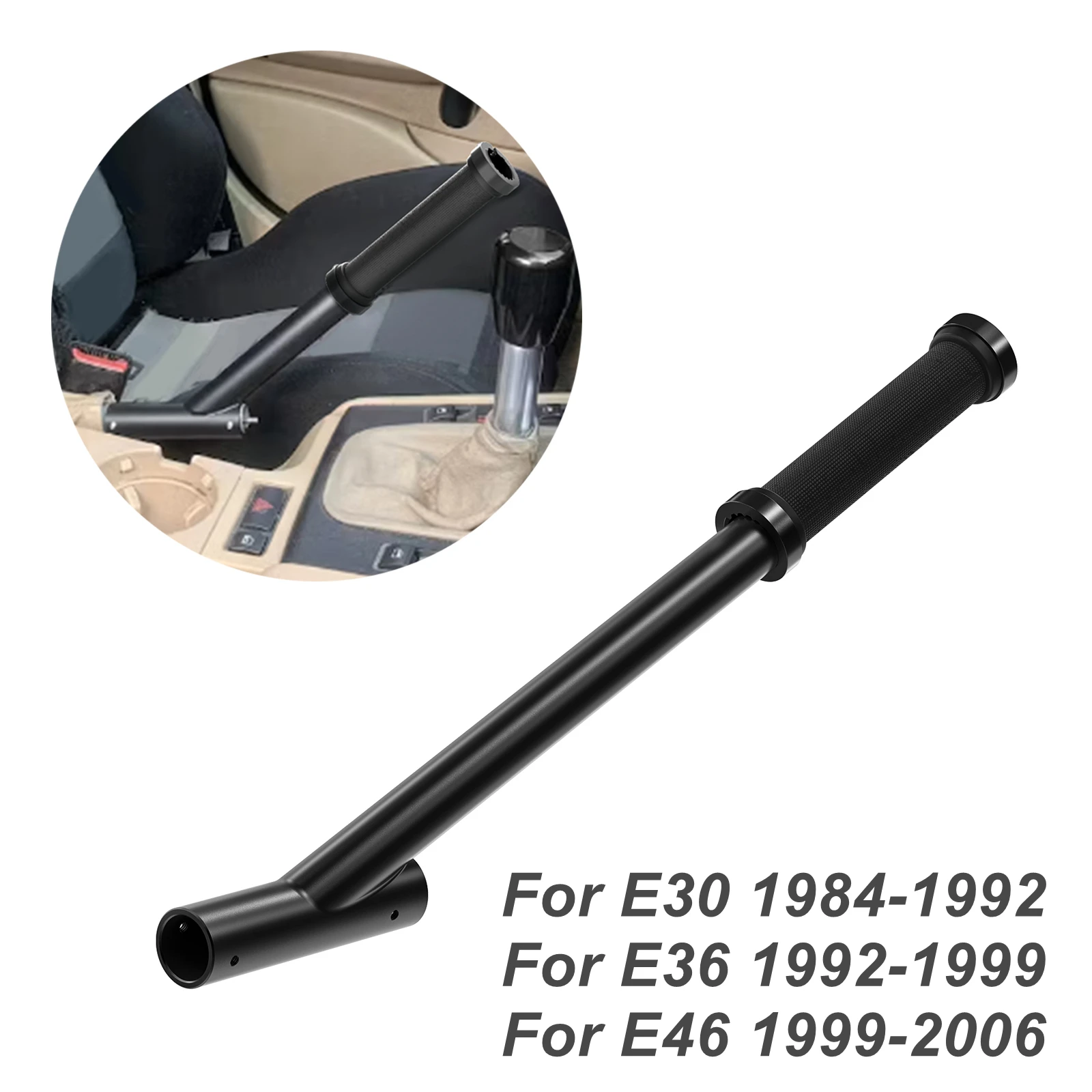 

BEVINSEE Steel Fixed Handbrake Extension Kit for BMW E46 E36 E30
